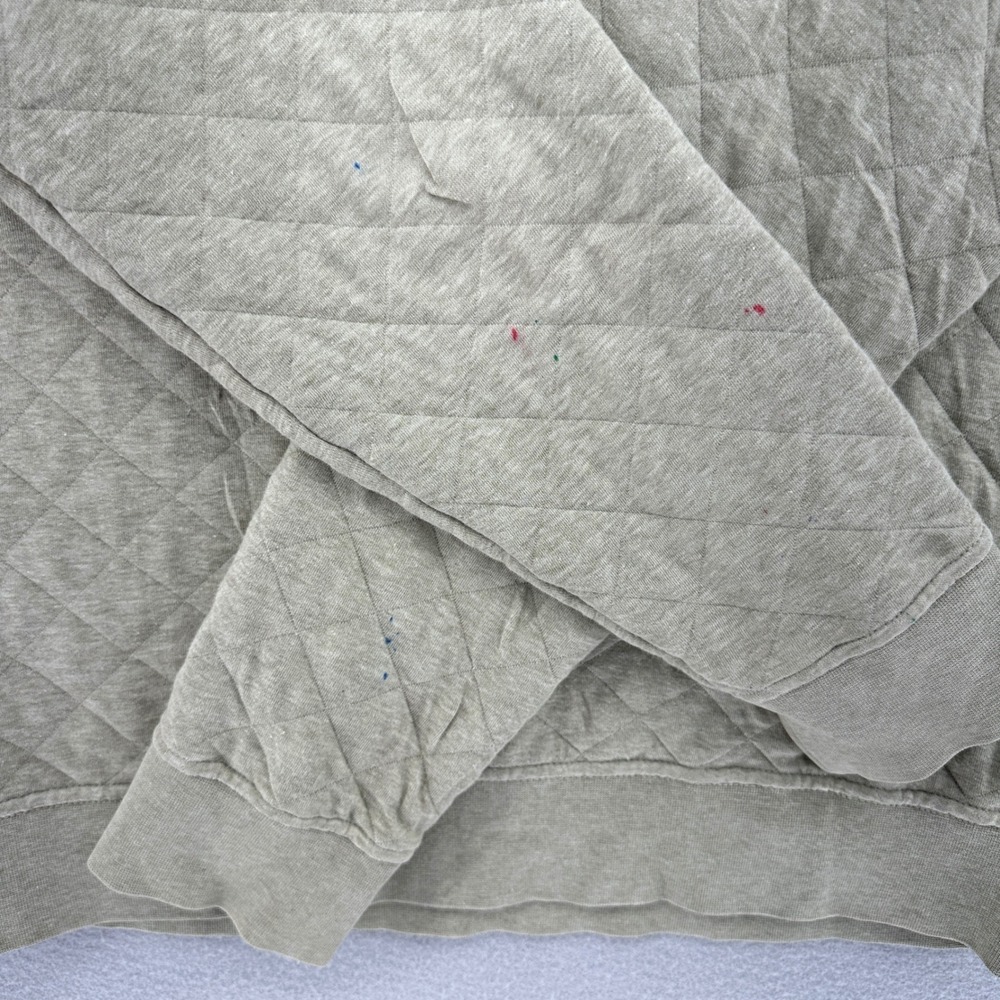 Patagonia Organic Cotton Quilt Snap-T Pullover Sweatshirt SZ L Grunge Gorpcore - Picture 6 of 12